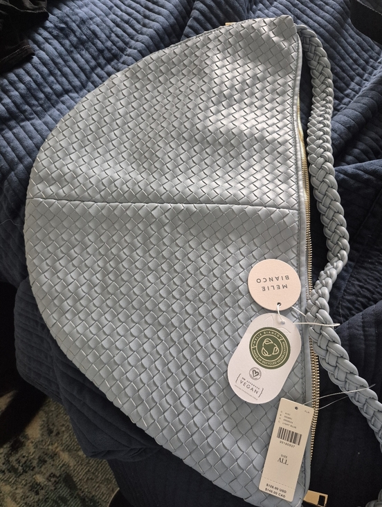 Anthropologie Handbags - NWT Anthropologie MELIE BIANCO WOVEN CROSSBODY BAG